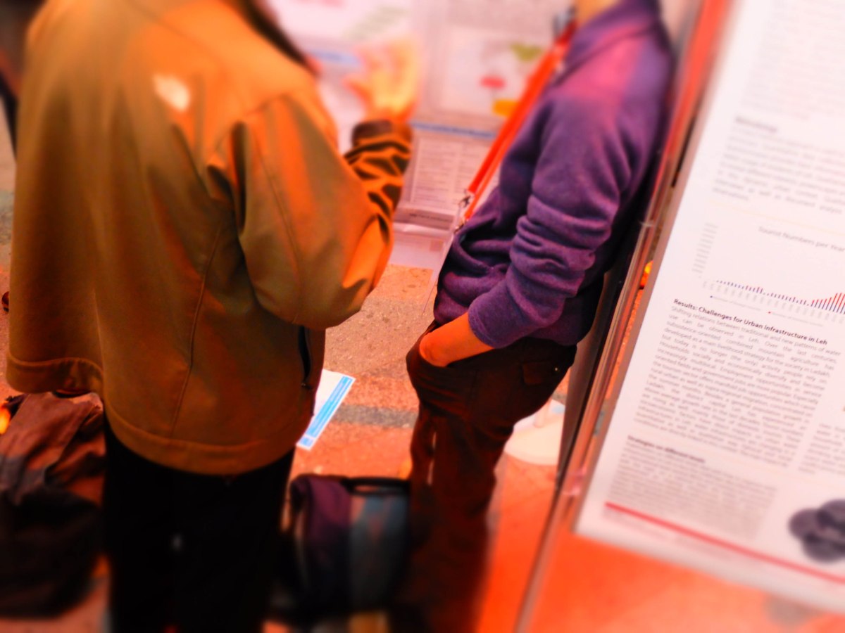 Another poster session